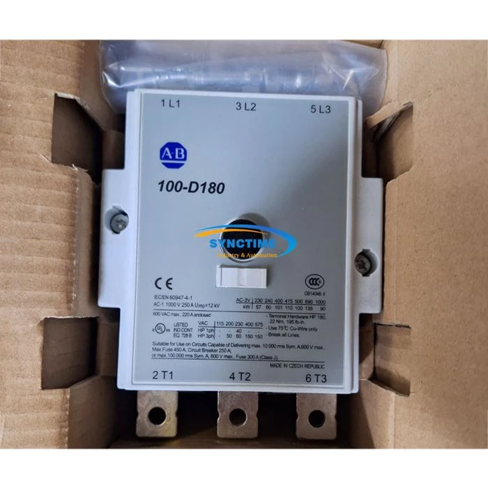 100-D180D11 100-D180D00 Electromagnetic Contactor Allen-Bradley